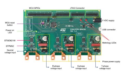 大聯大友尚集團推出基于st產品的三相并聯電表方案