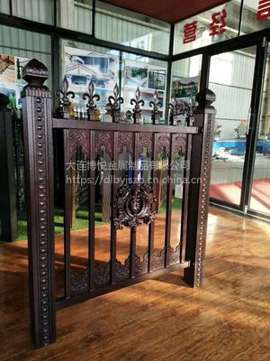 大連別墅金屬圍護系統 鋁藝護欄、鋅鋼護欄等制品的選購與應用